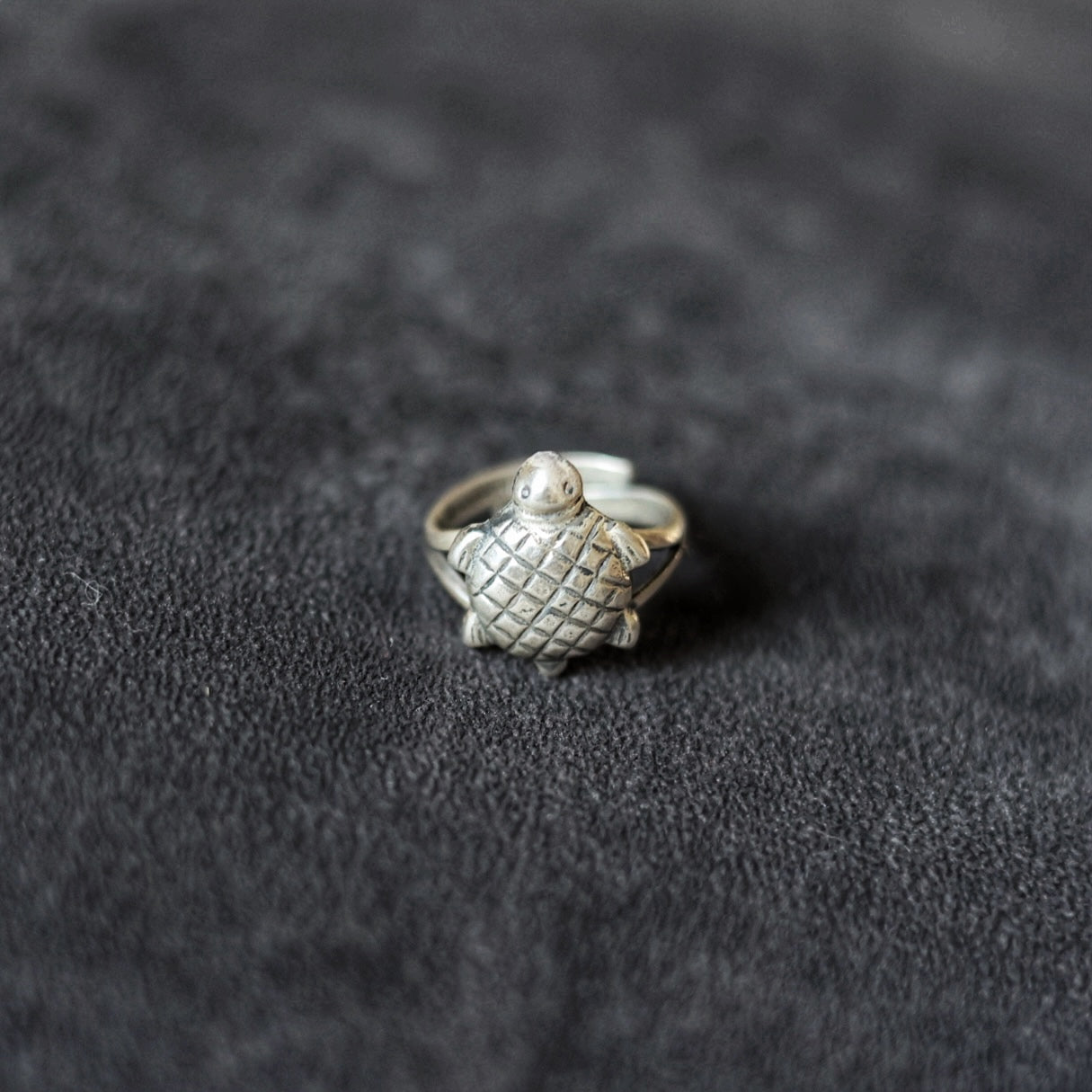 Diamond Turtle Ring 1/20 carat tw Sterling Silver & 10K Rose Gold | Kay